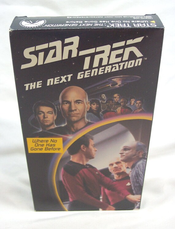 Vintage 1987 STAR TREK the Next Generation Where No One Has Gone