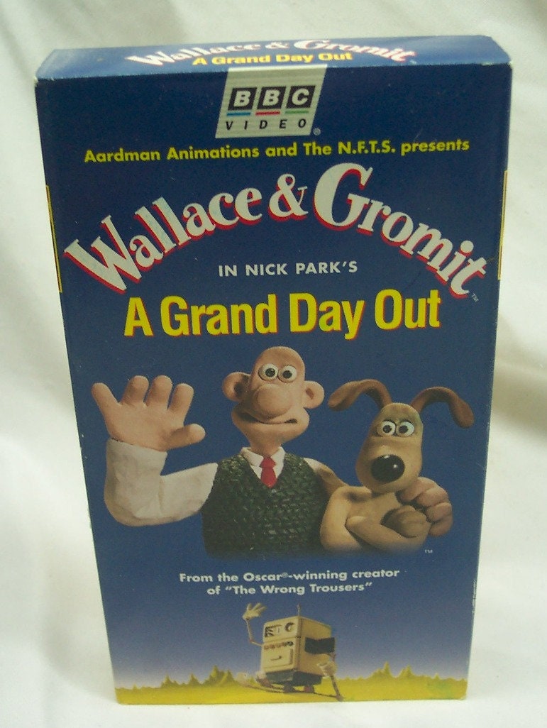 Wallace And Gromit A Grand Day Out Vhs