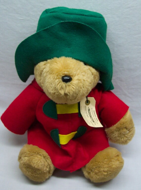 paddington bear stuffed animal vintage