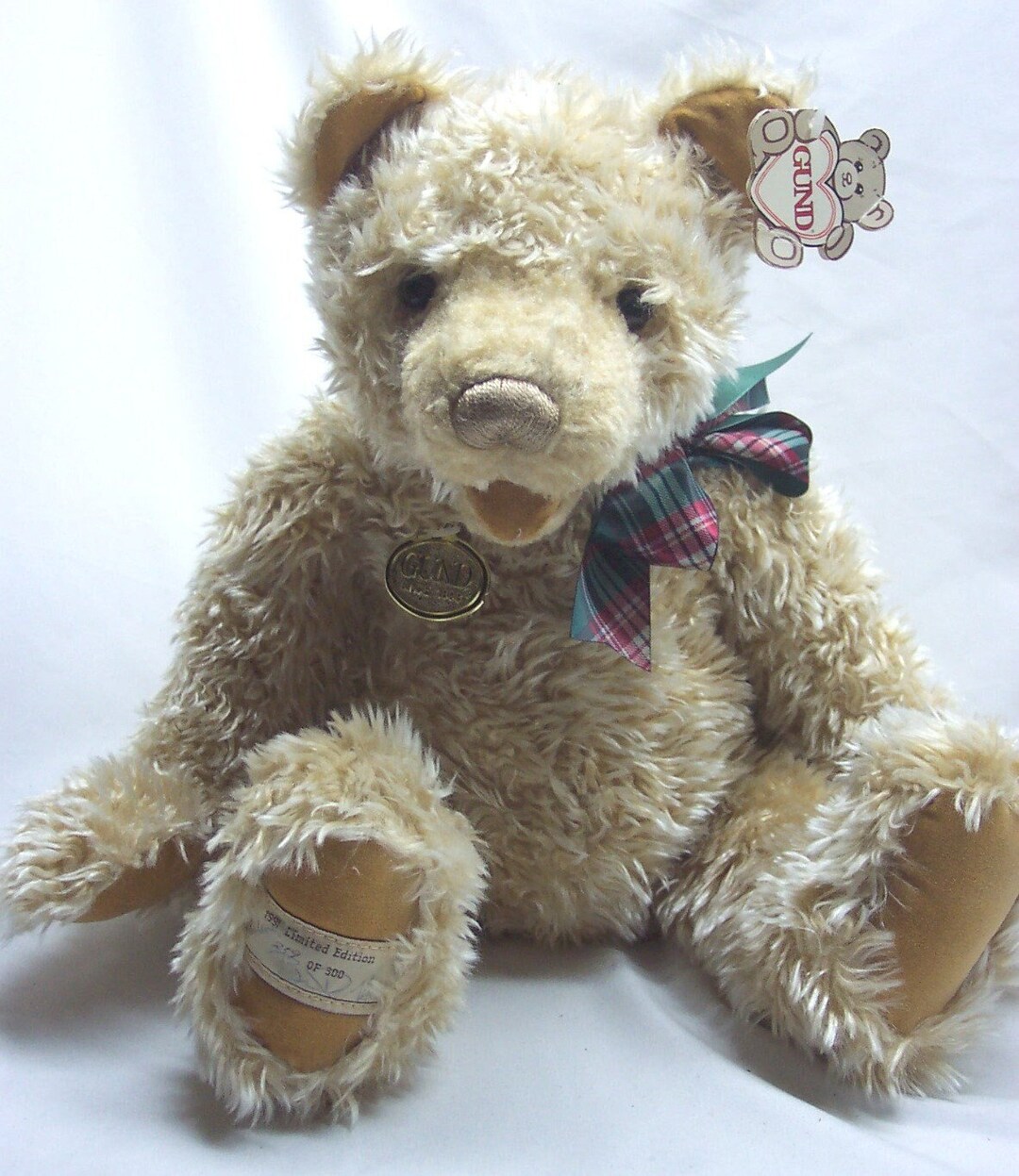 Rare Vintage 1991 FESTIVAL TEDDY BEAR #259 of 300 Signed Rare Vintage 1991 FESTIVAL TEDDY BEAR #259 of 300 Signed