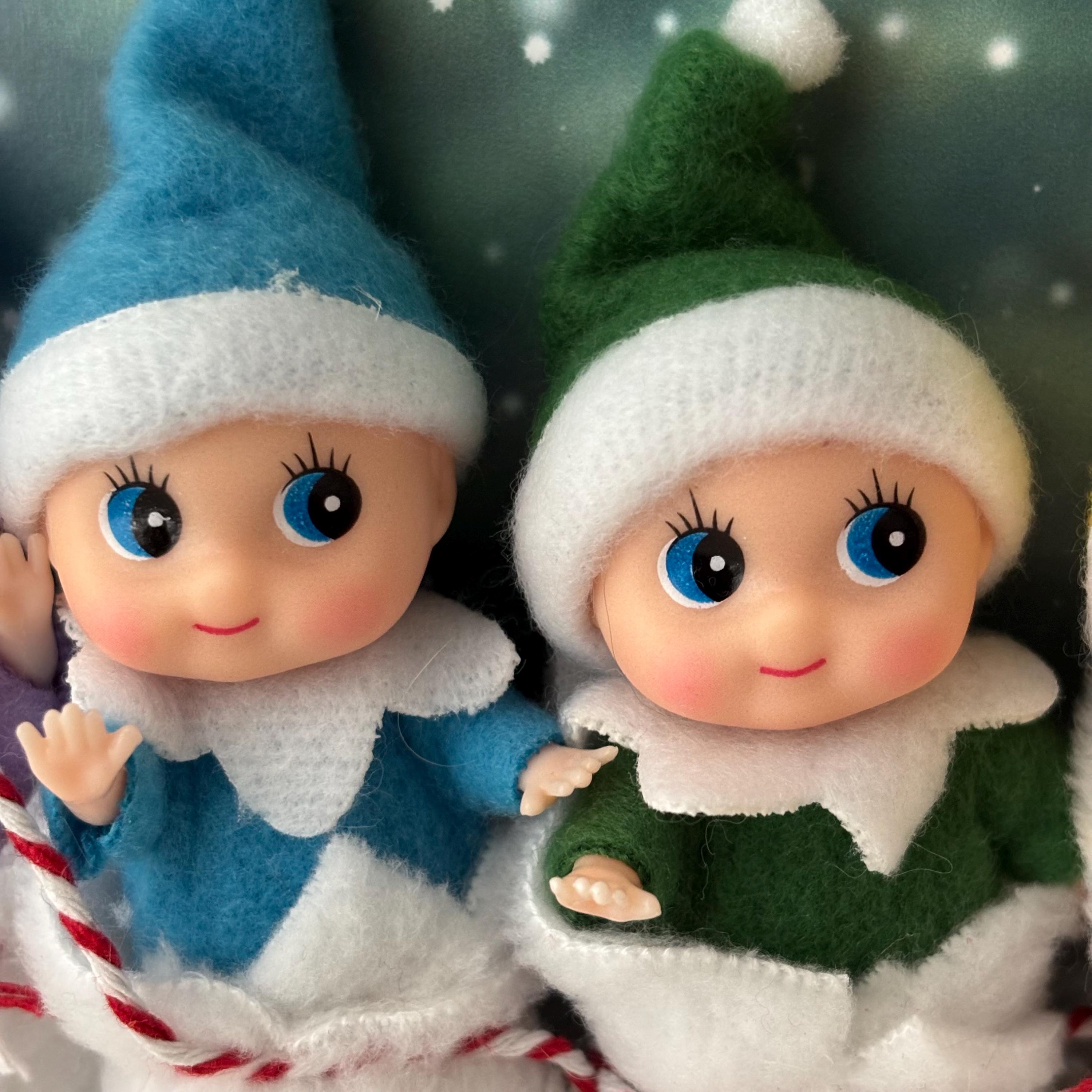 Christmas Elf Baby Doll Set, Elf Prop, Elf Accessory, Shelf Sitter ...