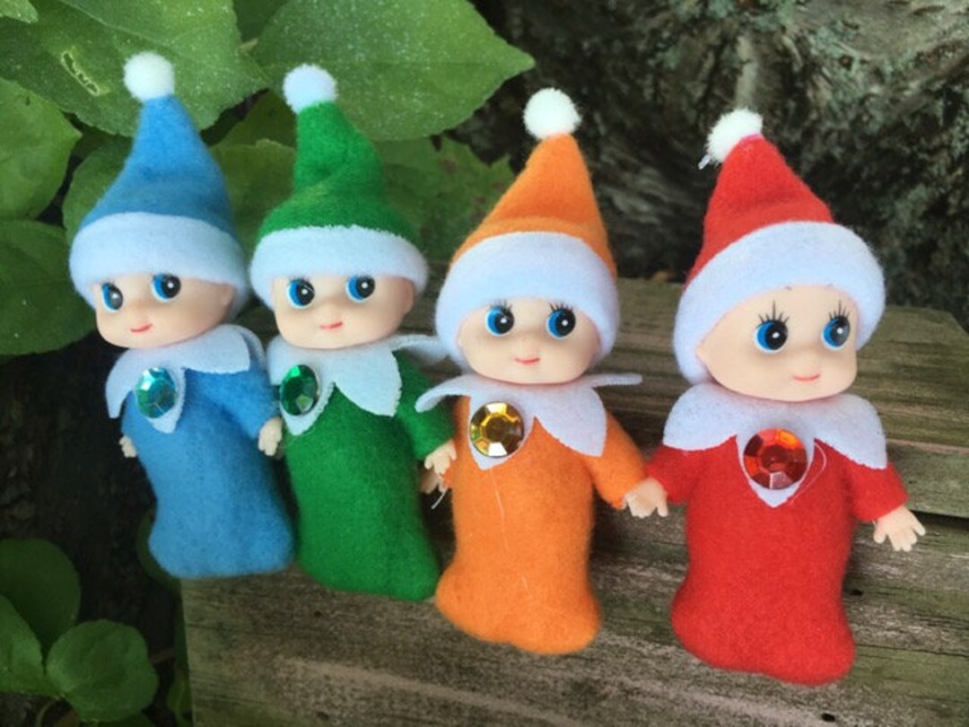Christmas Elf Baby Doll, Christmas Elf Accessory, Elf Prop, Christmas