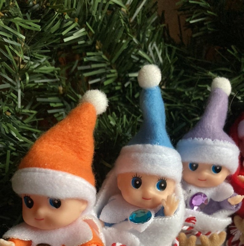 Christmas Elf Baby Doll Set Elf Prop Elf Accessory Shelf Etsy