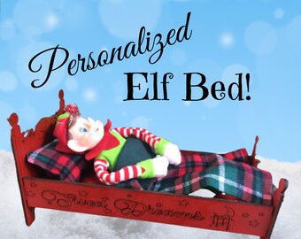 Naughty elf dolls sleeping bag/bedding on the shelf props 