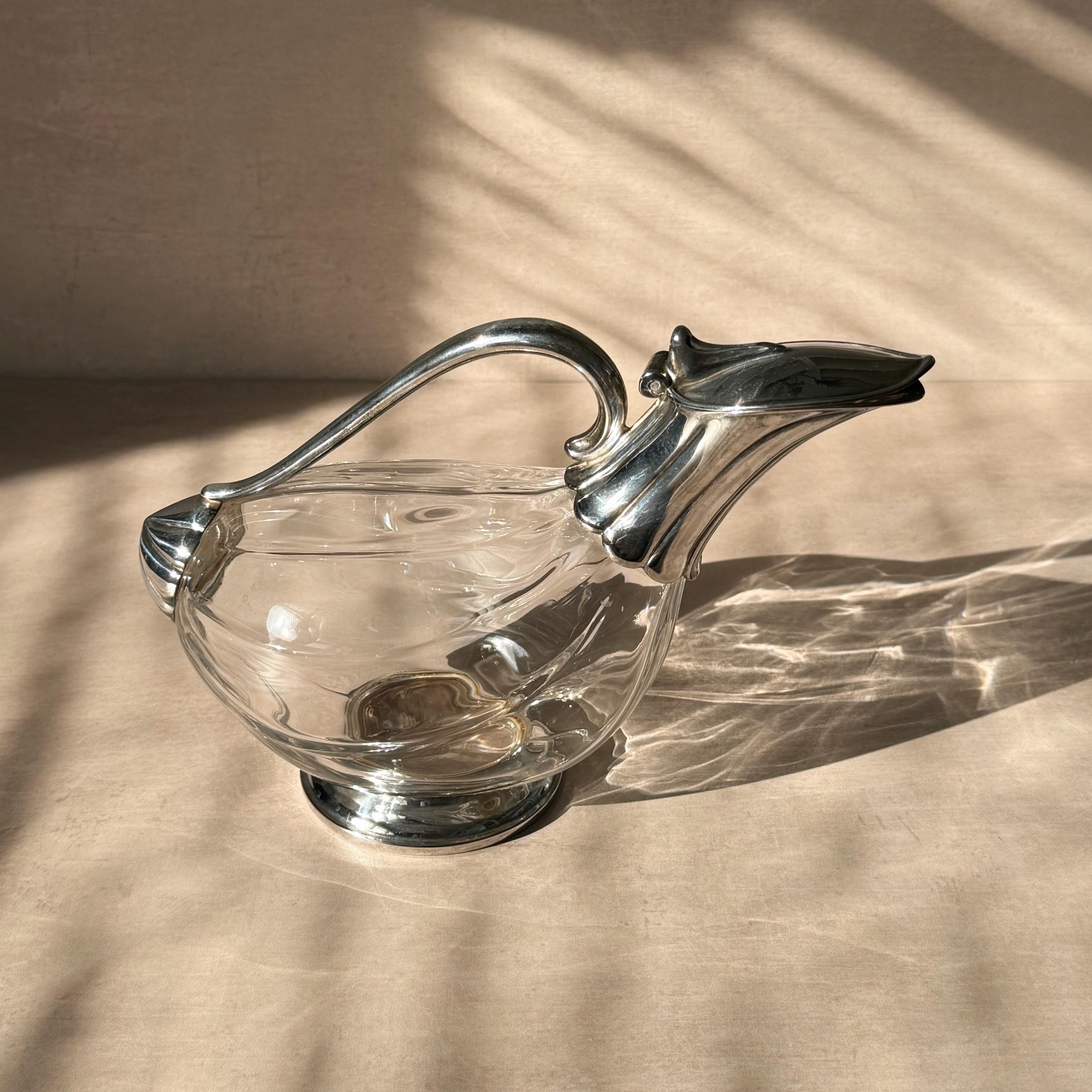 アンティーク Duck Decanter あひるのデキャンタ 　骨董　刻印 Vintage Duck Decanter - Etsy