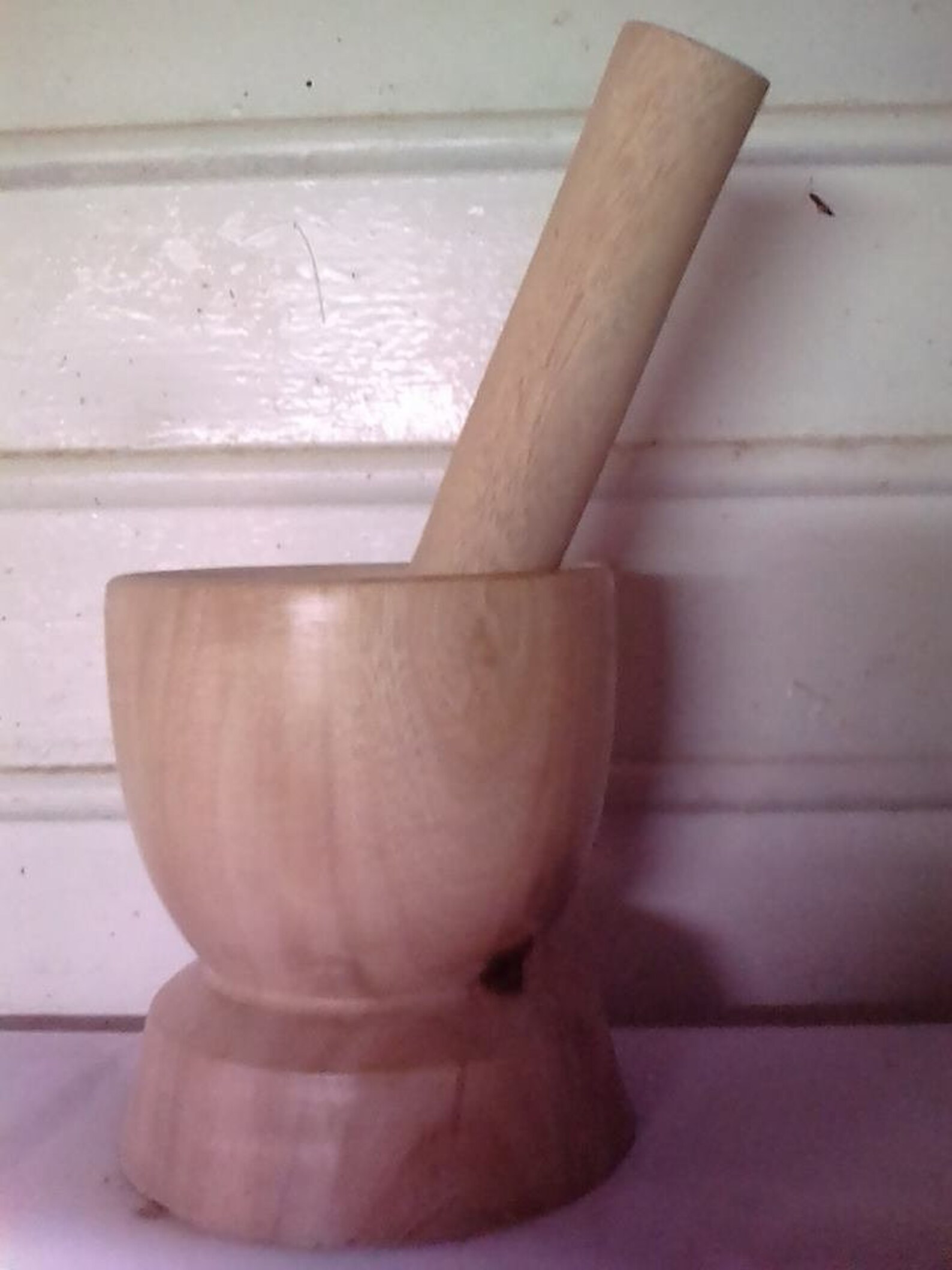 Wooden Spice Crusher Etsy