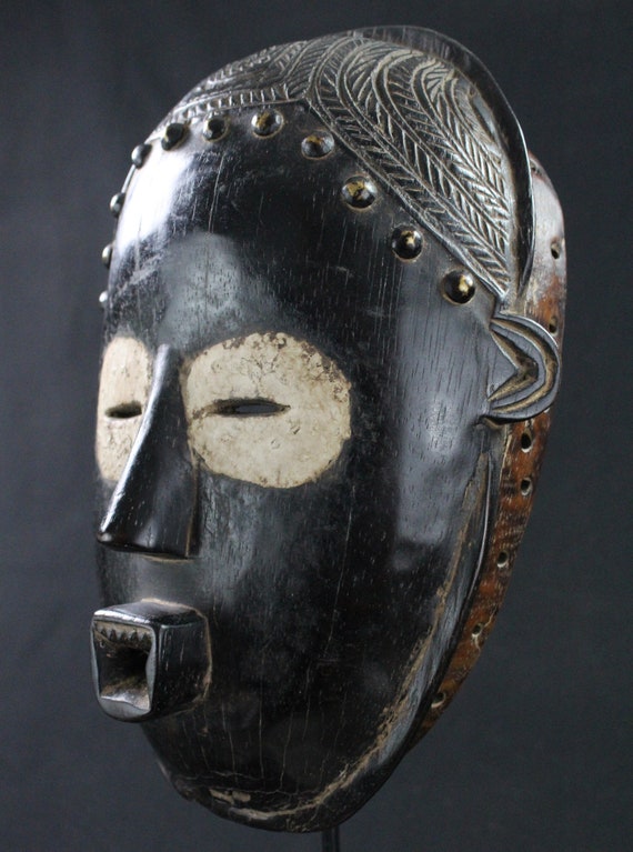 African Art Primitive Arts - Bété Funeral Mask - … - image 4