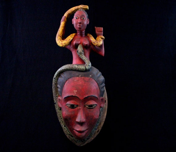Art Africain African Arts Premiers - Masque Mami W