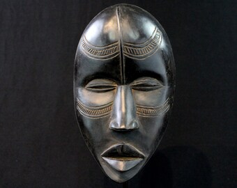 Art Africain Tribal Arts Premiers Classique African Mask Maske Mascara Africano Afrikanishe Kunst - Masque de Course Dan - 22 cms ++++++++++