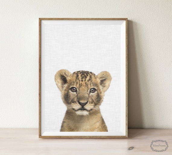 lion wall art nursery