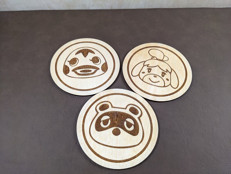 Animal Crossing Coasters
