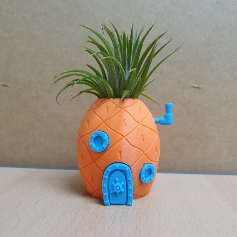 Spongebob Pineapple House Planter/piggybank Etsy UK