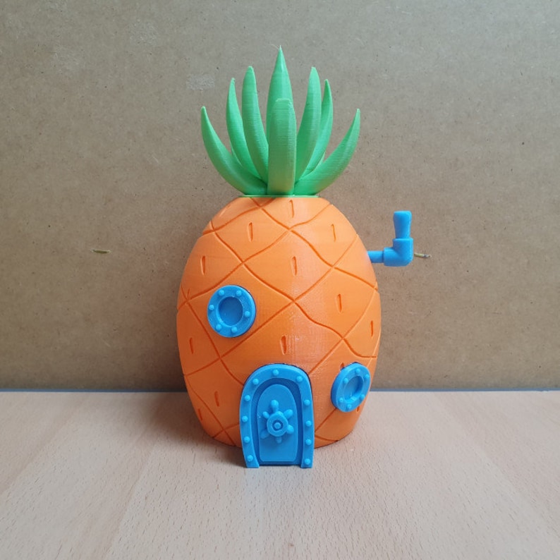 Spongebob Pineapple House Planter/piggybank Etsy