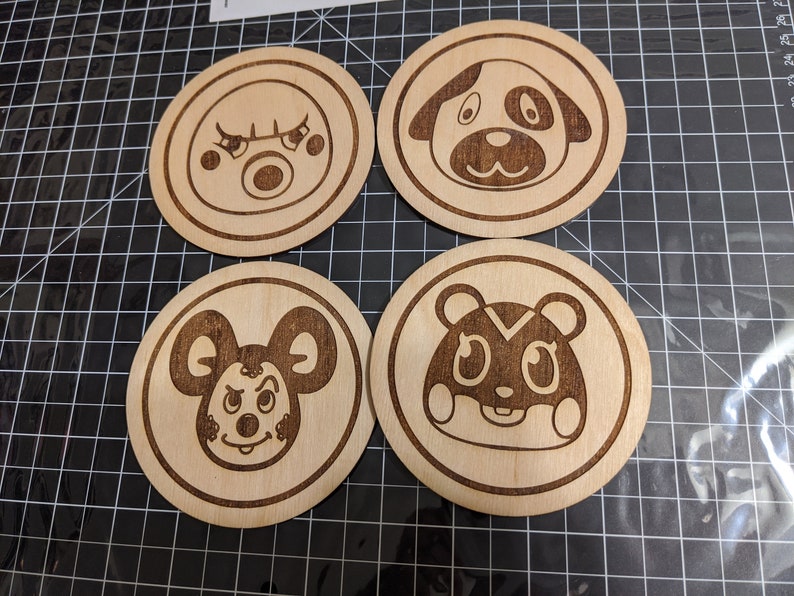 Animal Crossing Coasters