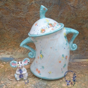 Retro Celadon Sassy Canister