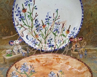 Bluebonnet Dinner Plate/Small Platter