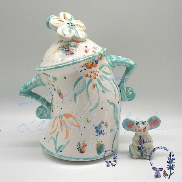 Flower Power Sassy Canister