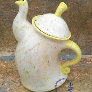 Retro Sassy Foggy Day Teapot