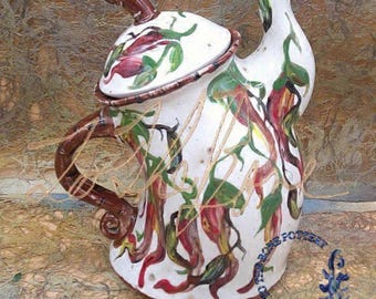 Sassy Chili Pepper Teapot
