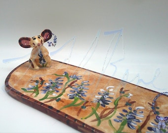 Earthtone Bluebonnet Cheese Tray