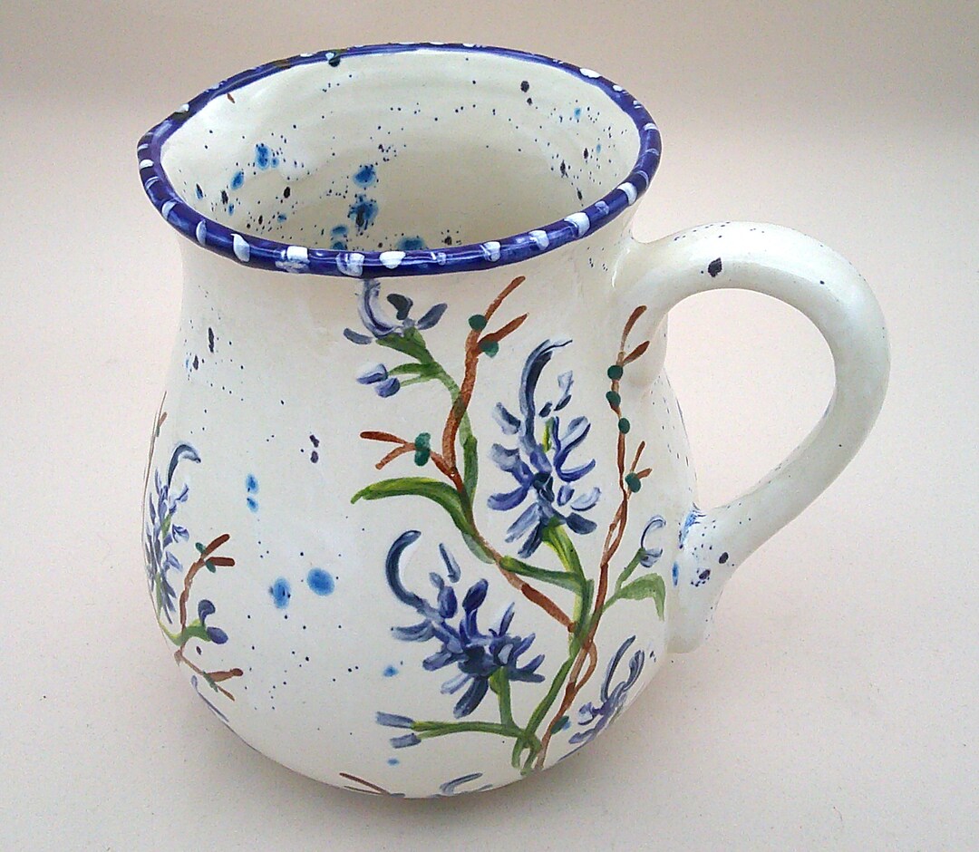 Bluebonnet Juice Pitcher - Etsy