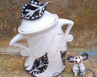 Black Tie Garden Party Sassy Canister