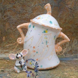 Retro Peach Sassy Canister