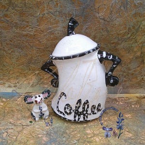 Retro Sassy Coffee Canister