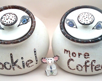 Watchin Coffee & Cookie Canisters