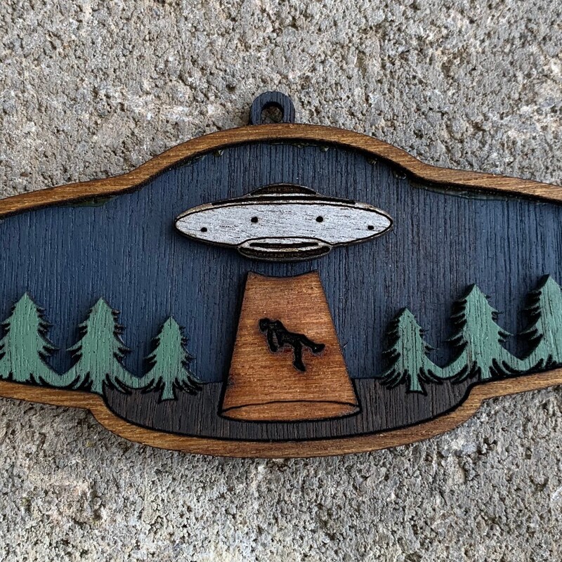 Wood Alien - Etsy