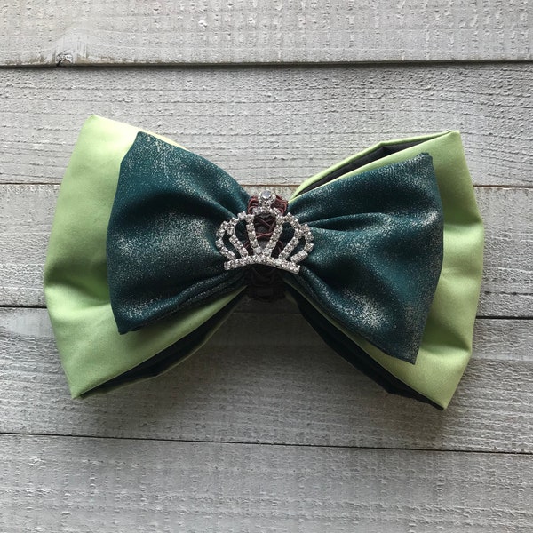 Princess Tiana Inspired Bow for Interchangeable Ears