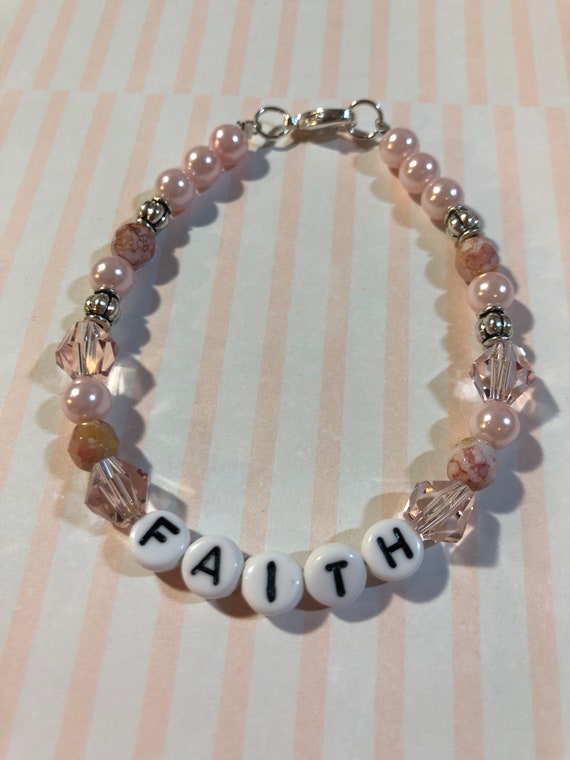 faith bead bracelet