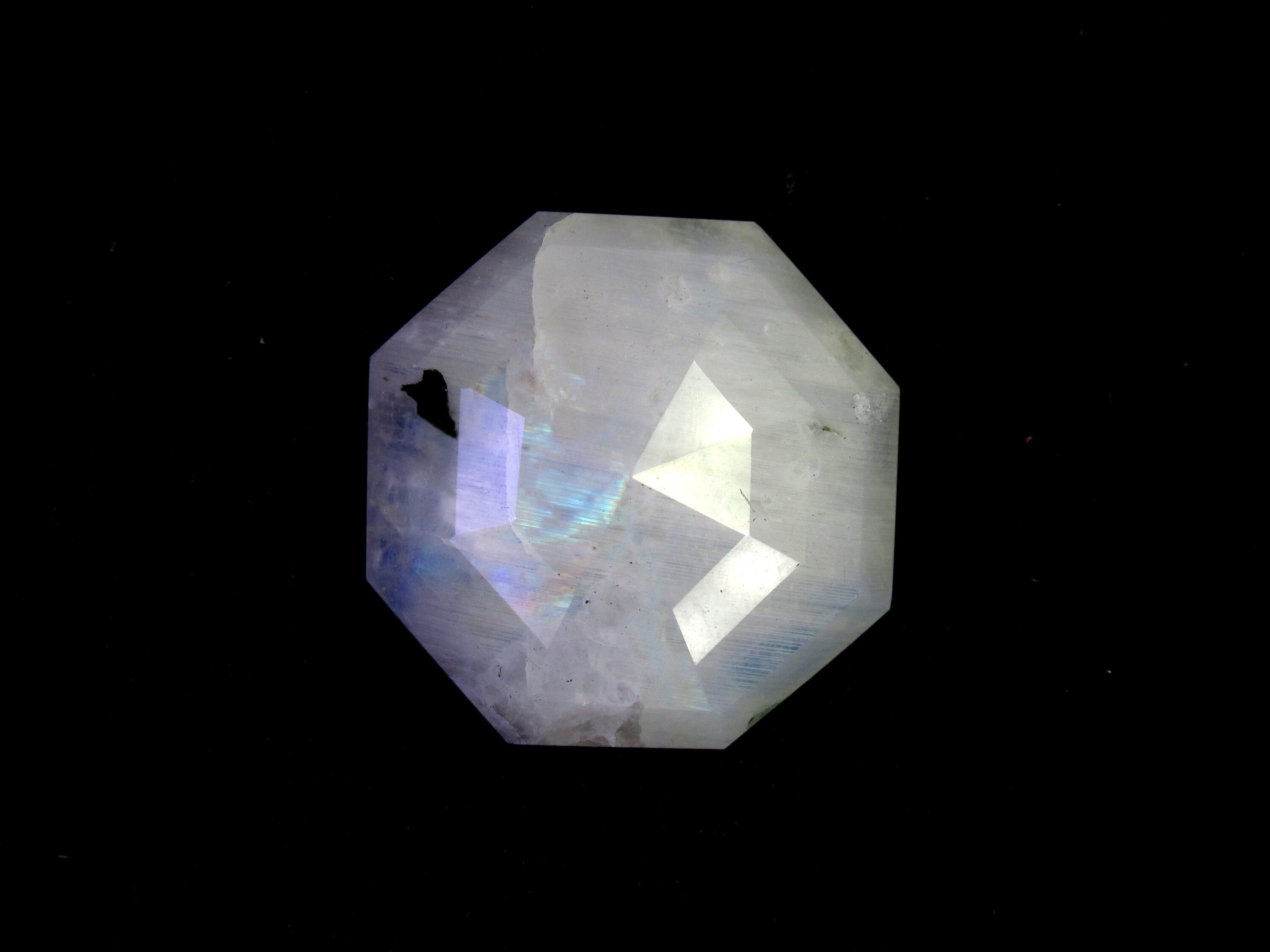 Octagon Shape Cabochon Faceted Large Gemstone Natural Etsy