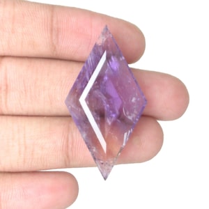 AAA Quality Gems Natural Ametrine Gemstone Rhombus Shape Faceted Cut Gemstone Bicolour Gemstone Loose Gemstone Necklace Gemstones.