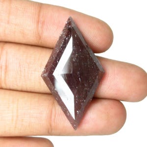 Natuurlijke robijn edelsteen ruitvorm cabochon gefacetteerde roze kleur losse ketting AAA-kwaliteit edelstenen.