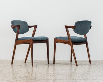 Kai Kristiansen model 42 Rosewood Eetkamerstoelen