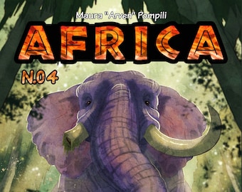 Africa Comic Book - Chapter Four ENGLISH + Four Book Bundle AVAILABLE!