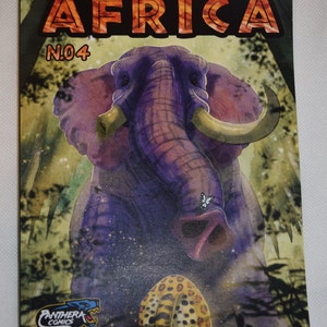 Africa Comic Book Chapitre Quatre ANGLAIS Quatre livres DISPONIBLE image 2