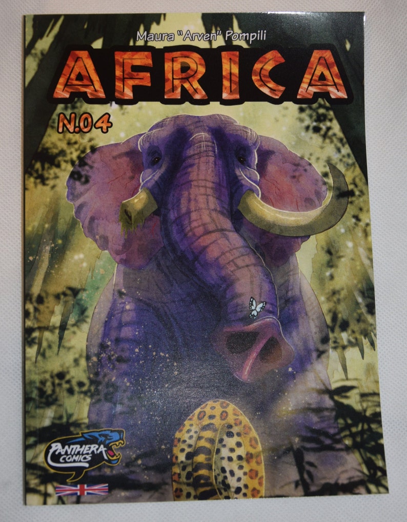 Afrika Comic Book Kapitel Vier ENGLISCH Vier Buch Bundle VERFÜGBAR Bild 2