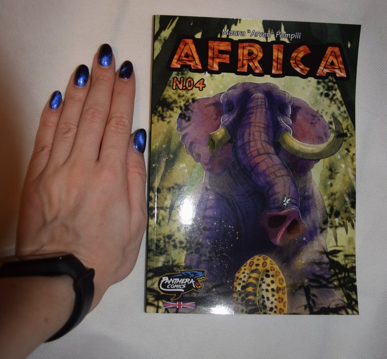 Afrika Comic Book Kapitel Vier ENGLISCH Vier Buch Bundle VERFÜGBAR Bild 4