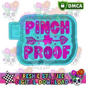 Pinch Proof Mold Maker STL File for Freshies and Candles