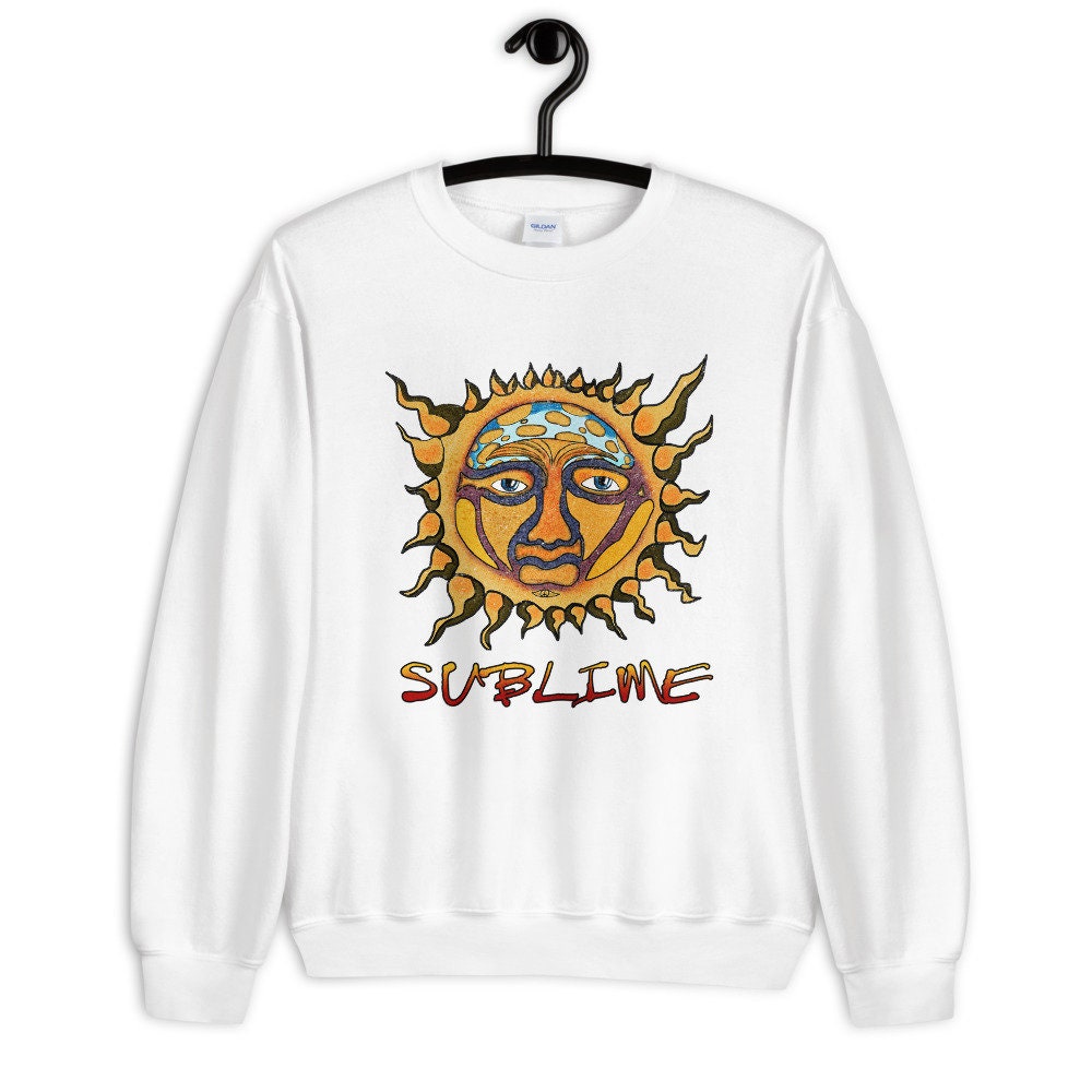 Sublime Sun Sweatshirt Crewneck sweater Vintage Crewneck Etsy