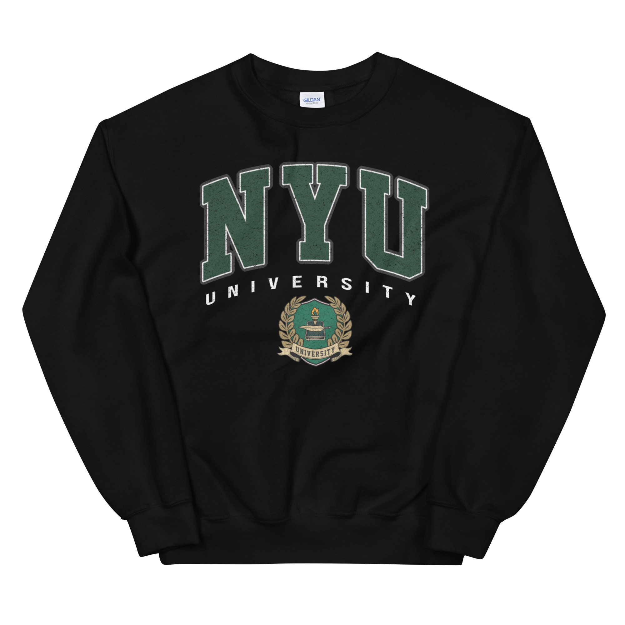 New York University New York Sweatshirt Vintage NYU Sweater 