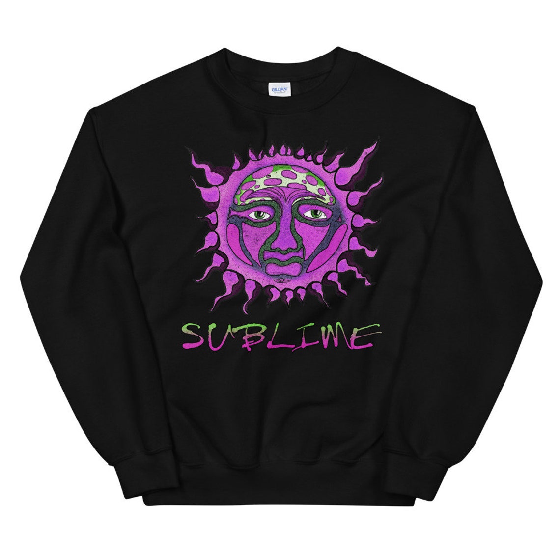 Sublime Sun Sweatshirt 3XL 4XL 5XL Available Crewneck Etsy