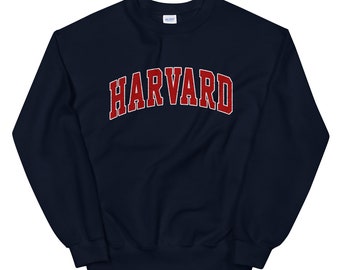 grey harvard sweatshirt