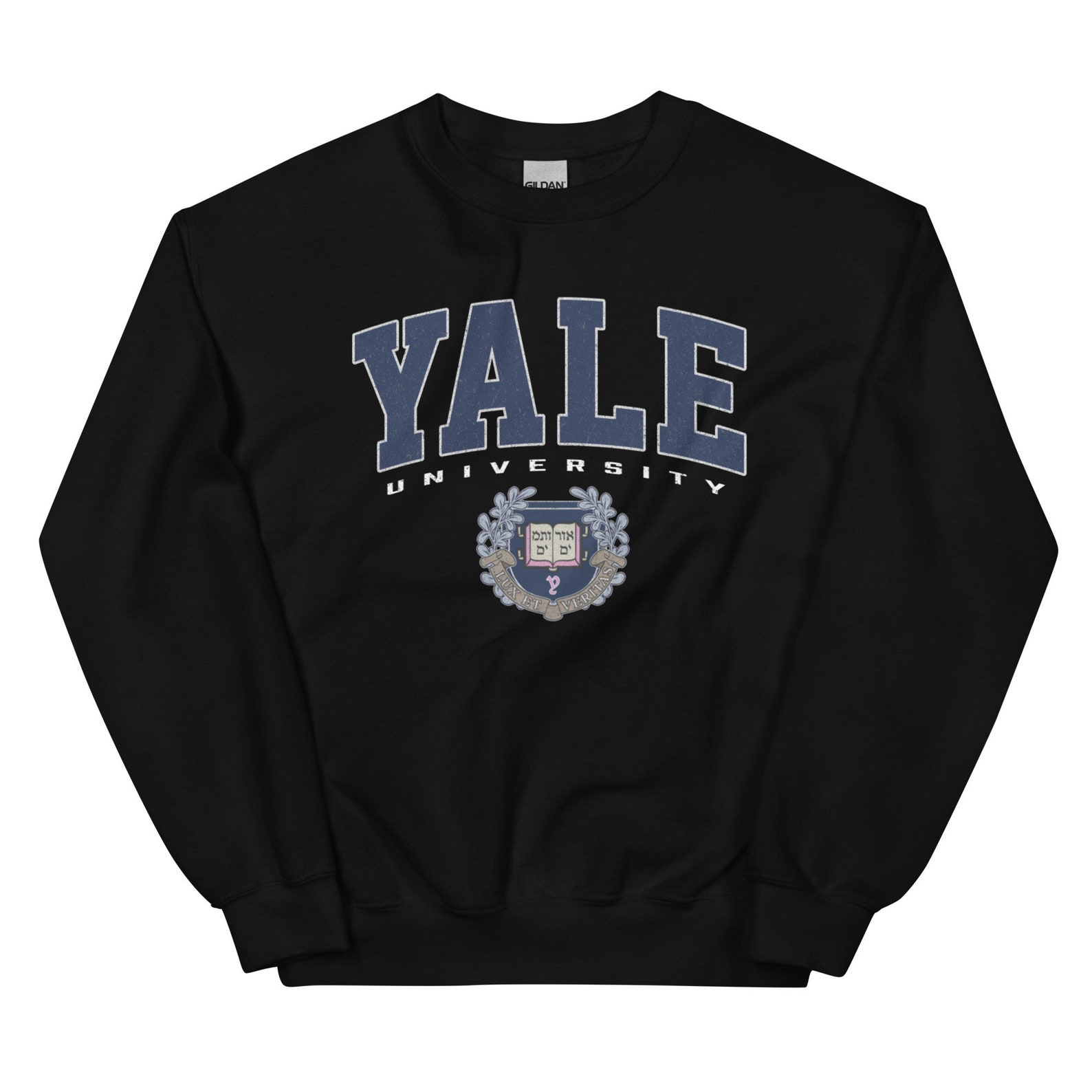 Yale Sweatshirt Yale University Sweater Vintage Sweater Etsy
