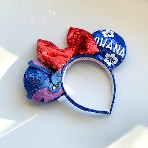 Stitch Inspired Ears