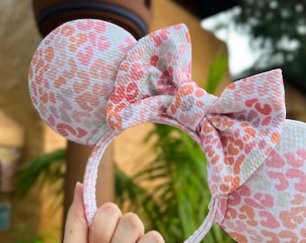 Pastel Animal Print Ears