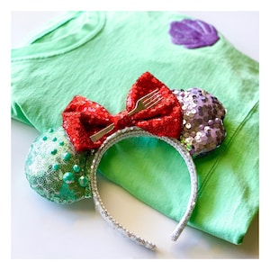 Cartoon Ariel Inspired Mermaid Ears
