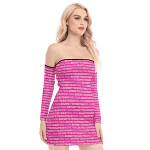 bimbo pink dress The only thing better than a sexy dress is a pink shiny sexy dress